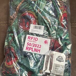 Jurassic World Men's Multicolor Sleep Pants
